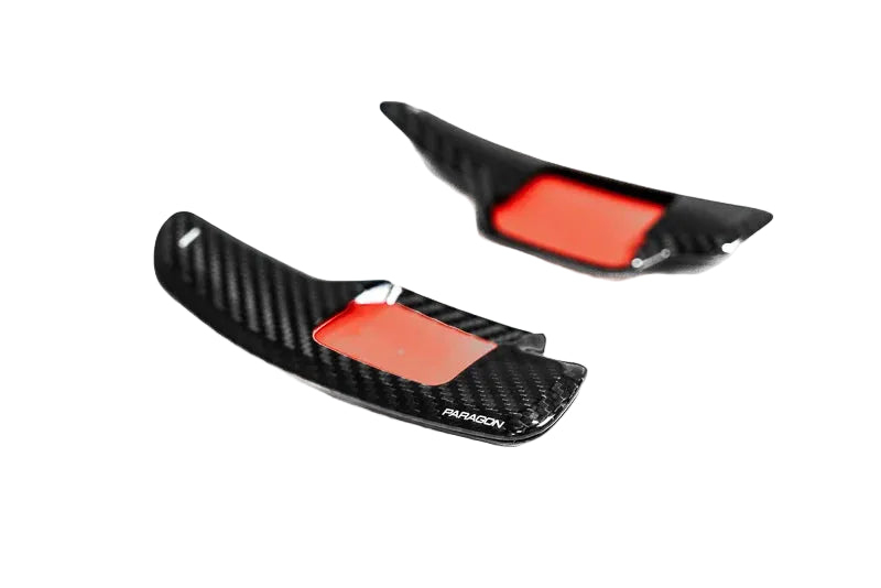 C8 Corvette Carbon Fiber Paddle Shifter Covers - Stick on