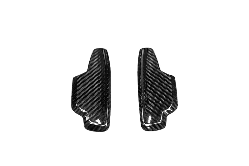 C8 Corvette Carbon Fiber Paddle Shifter Covers - Stick on