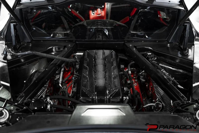 Corvette C8 Carbon Fiber Engine Cover
