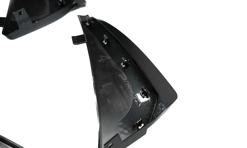 C8 Corvette Stingray Extended Splash Guards – Carbon Flash