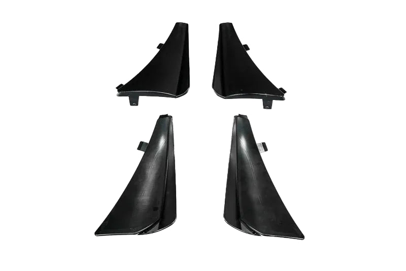 C8 Corvette Stingray Extended Splash Guards – Carbon Flash