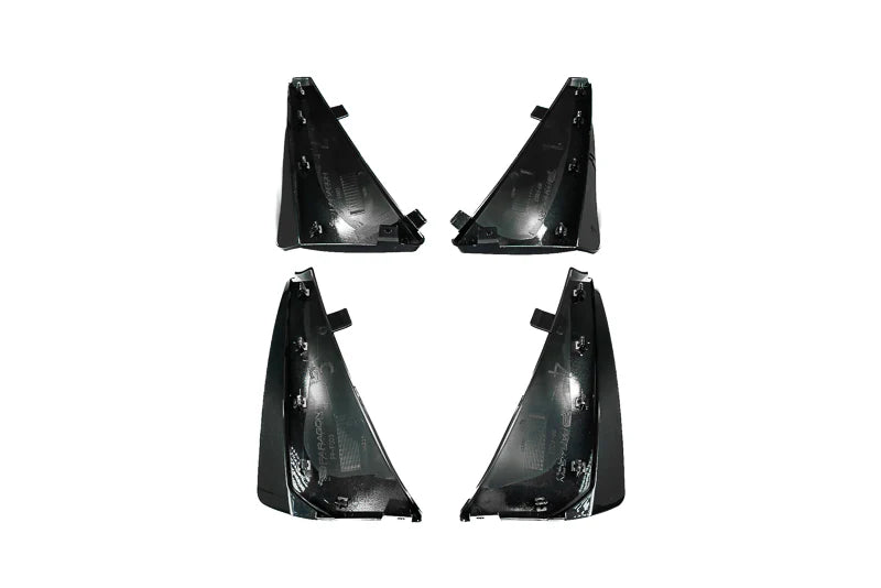 C8 Corvette Stingray Extended Splash Guards – Carbon Flash