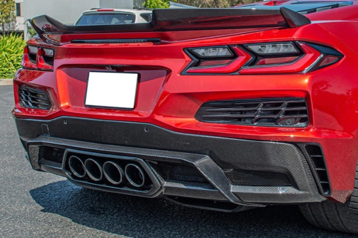Corvette C8 Z06 Carbon Fiber Rear Diffuser