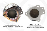 Corvette C8 Z06 SOUL Sport Catalytic Converters