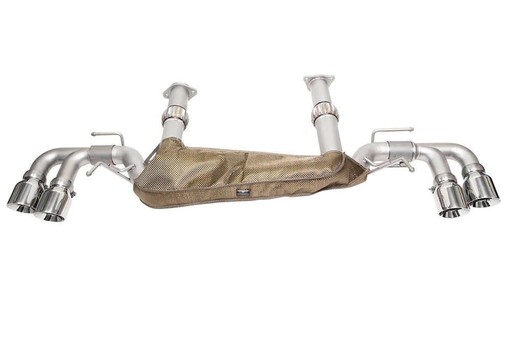 Corvette C8 Stingray SOUL Performance Rear Exhaust System (NON-Valved)