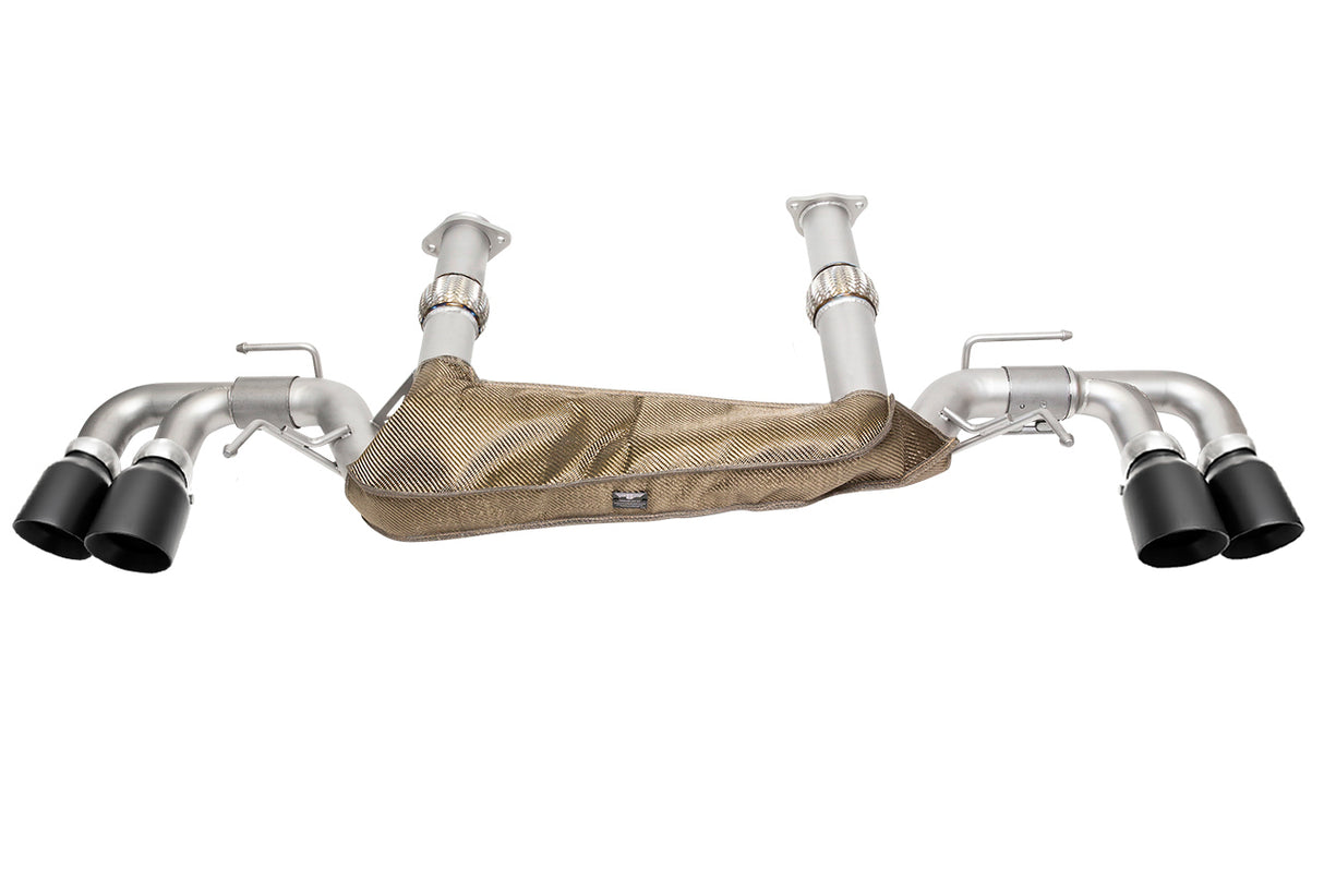 Corvette C8 Stingray SOUL Performance Rear Exhaust System (NON-Valved)