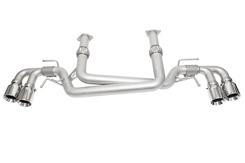 Corvette C8 Stingray SOUL Performance Rear Exhaust System (NON-Valved)