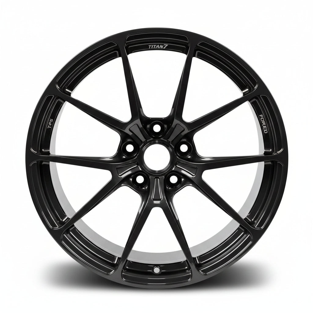 Titan 7 T-P5 C8 Corvette Forged Wheels – Advanced Dark Gunmetal