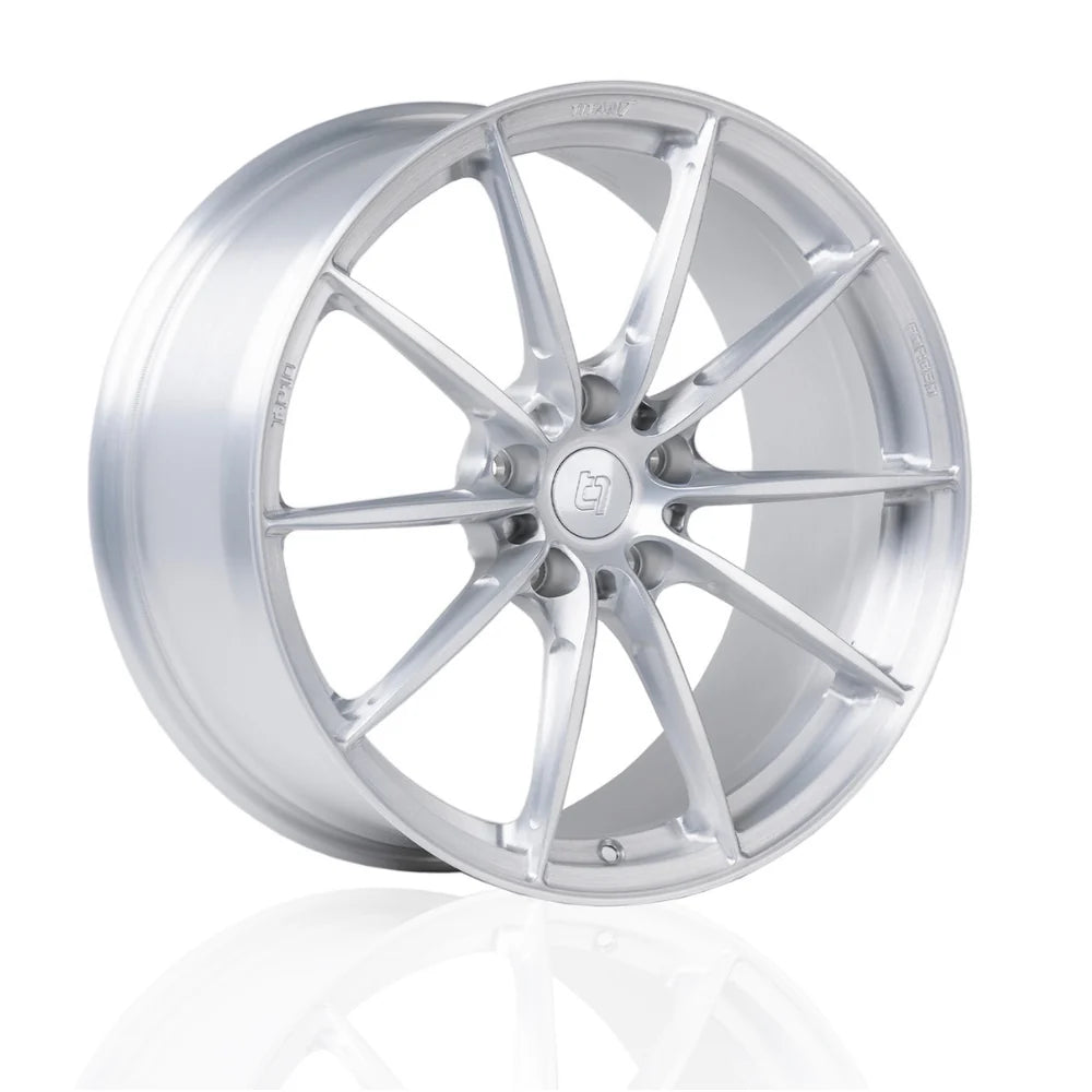 Titan 7 T-P10 19x9 / 20x11.5 C8 Corvette Forged Wheels – Brushed Clear