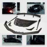 2020–2026 Corvette C8 Carbon Quiet Racing ZR1 ZTK Forged Carbon Fiber Aero Kit for Z06/E-Ray