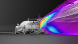 Verus Engineering V1X Swan Neck Rear Wing - C8 Corvette