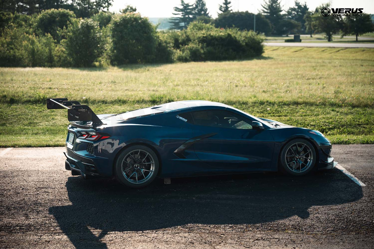 Verus Engineering V1X Swan Neck Rear Wing - C8 Corvette