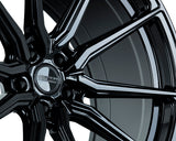 Vossen HF3 20x9 / 21x12 C8 Corvette Wheels – Gloss Black