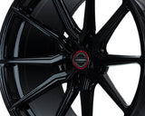 Vossen HF3 20x9 / 21x12 C8 Corvette Wheels – Gloss Black