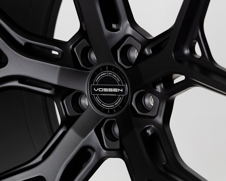 Vossen HF-5 Hybrid Forged Wheels for Corvette C8 Stingray– 19x8.5 Front & 20x11 Rear Gloss Black