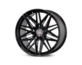 Vossen HF7 20x9 / 21x12 C8 Corvette Wheels – Gloss Black