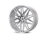 Vossen HF7 20x9 / 21x12 C8 Corvette Wheels – Silver Polished