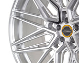 Vossen HF7 20x9 / 21x12 C8 Corvette Wheels – Silver Polished