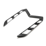 2020–2024 Chevrolet Corvette C8 Rejillas Laterales de Fibra de Carbono para Tapa de Motor (PAR)