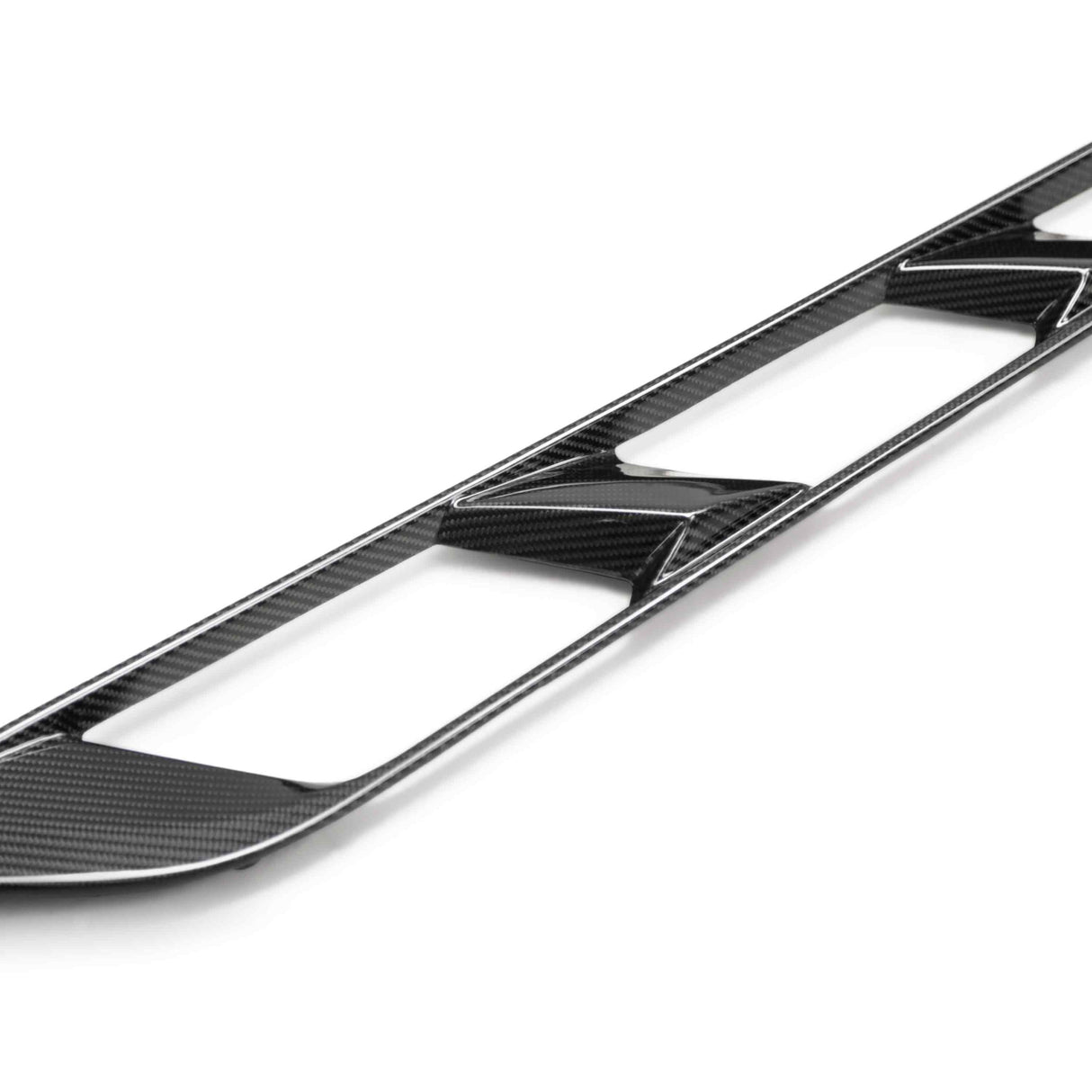 2020–2024 Chevrolet Corvette C8 Rejillas Laterales de Fibra de Carbono para Tapa de Motor (PAR)