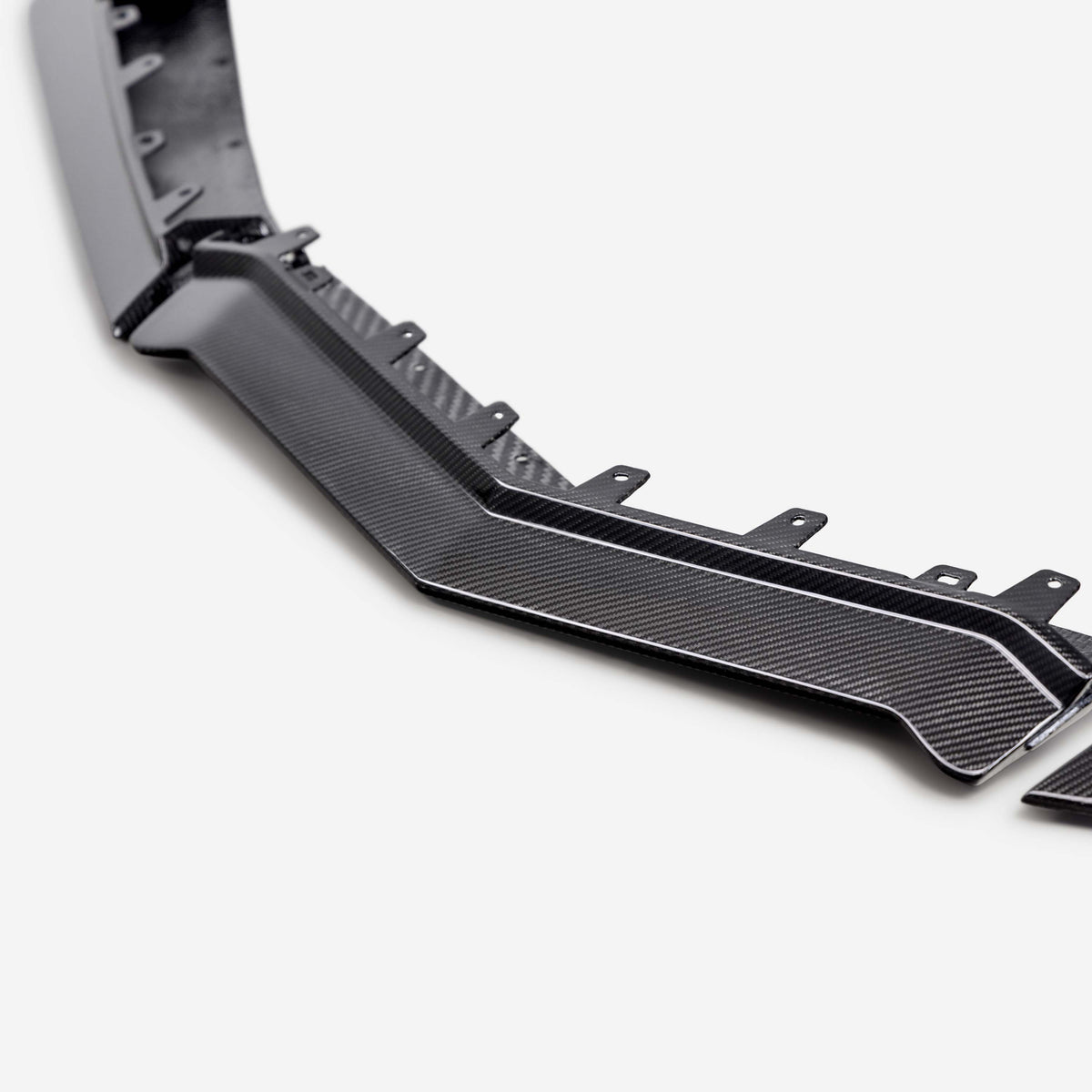Labio delantero de fibra de carbono tipo OE para C8 Corvette Z06 (2023–2026)