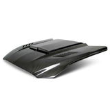 2015–2017 Ford Mustang Ram Air Double-Sided Carbon Fiber Hood