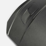 2015–2017 Ford Mustang Type-CJ Double-Sided Carbon Fiber 3" Cowl Hood