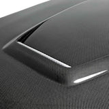2015–2017 Ford Mustang Carbon Fiber GT350-Style Hood – Type-GR (Double-Sided)