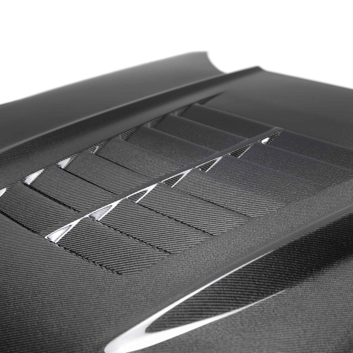2015–2017 Ford Mustang GT / EcoBoost Type-GT5 Double-Sided Carbon Fiber Hood