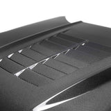 2015–2017 Ford Mustang GT / EcoBoost Type-GT5 Double-Sided Carbon Fiber Hood