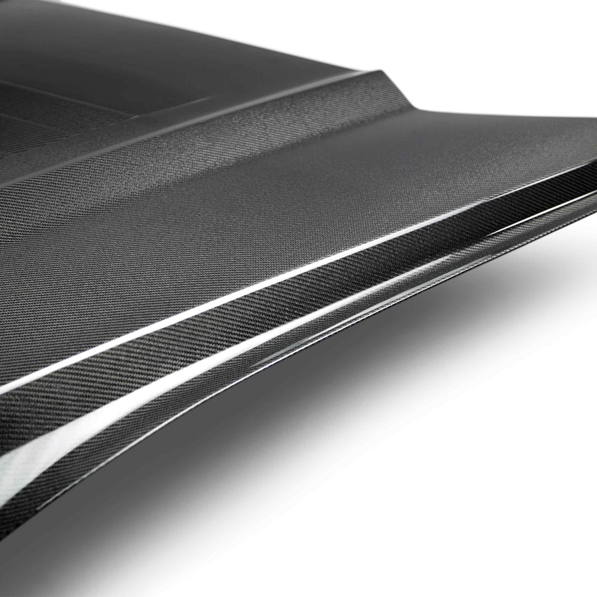 2015–2017 Ford Mustang GT / EcoBoost Type-GT5 Double-Sided Carbon Fiber Hood