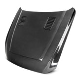 2015–2017 Ford Mustang Carbon Fiber Hood – Type-SN (Double-Sided)