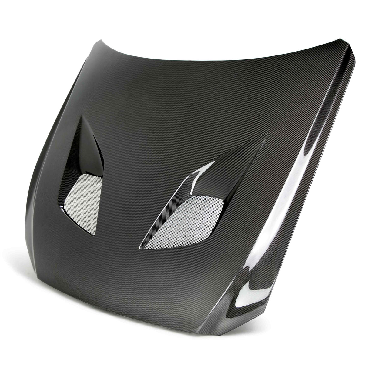 2015–2017 Ford Mustang Type-TT (Ford GT Style) Double-Sided Carbon Fiber Hood
