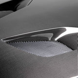 2015–2017 Ford Mustang Type-TT (Ford GT Style) Double-Sided Carbon Fiber Hood