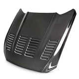 2015–2017 Ford Mustang Type-TW Double-Sided Carbon Fiber Hood