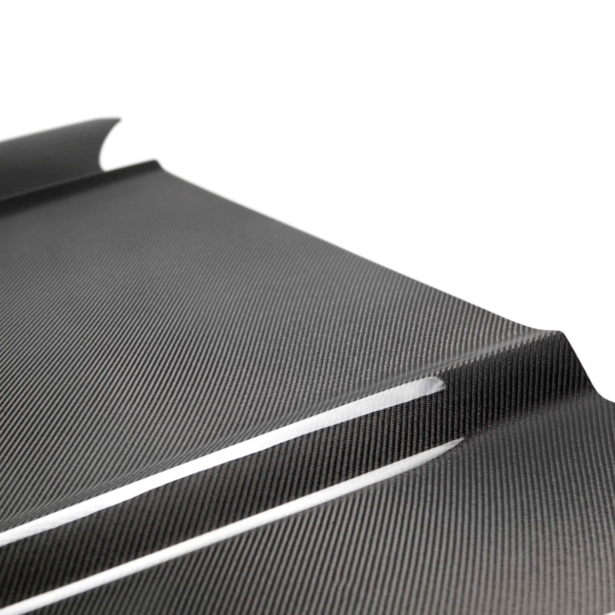 2015–2017 Ford Mustang Type-TW Double-Sided Carbon Fiber Hood