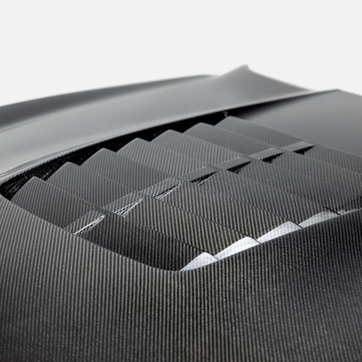 Capó de fibra de carbono de doble cara Type-GT5 para Ford Mustang Shelby GT350 / GT350R 2015-2020