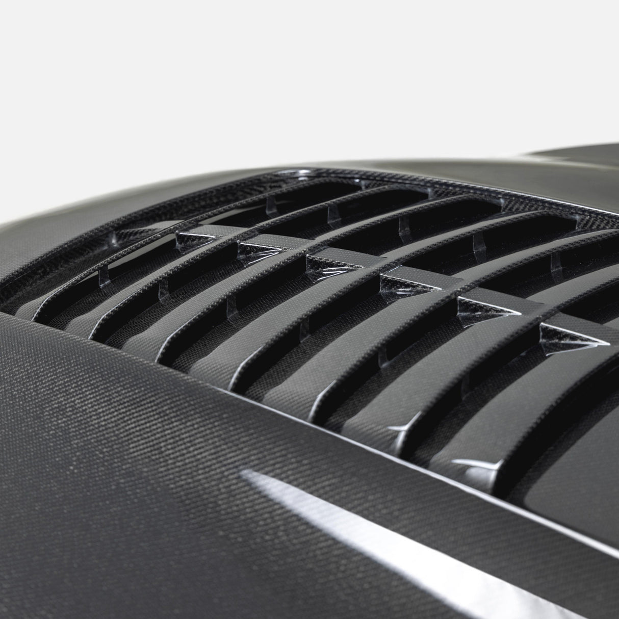Capó de fibra de carbono de doble cara Type-GT5 para Ford Mustang Shelby GT350 / GT350R 2015-2020