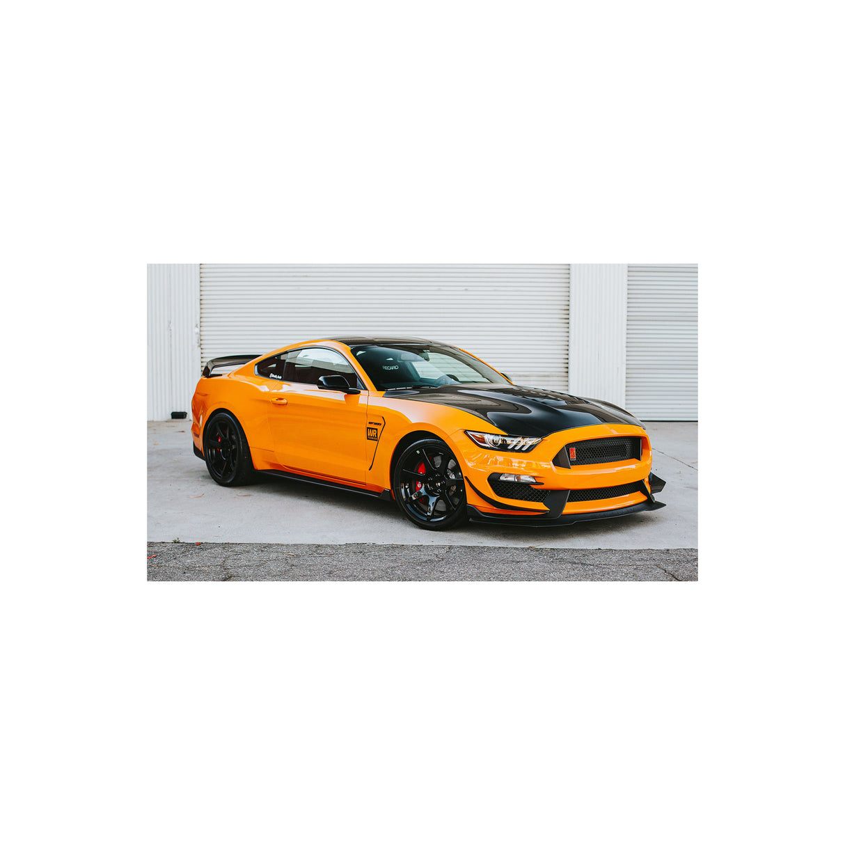 Capó de fibra de carbono de doble cara Type-GT5 para Ford Mustang Shelby GT350 / GT350R 2015-2020