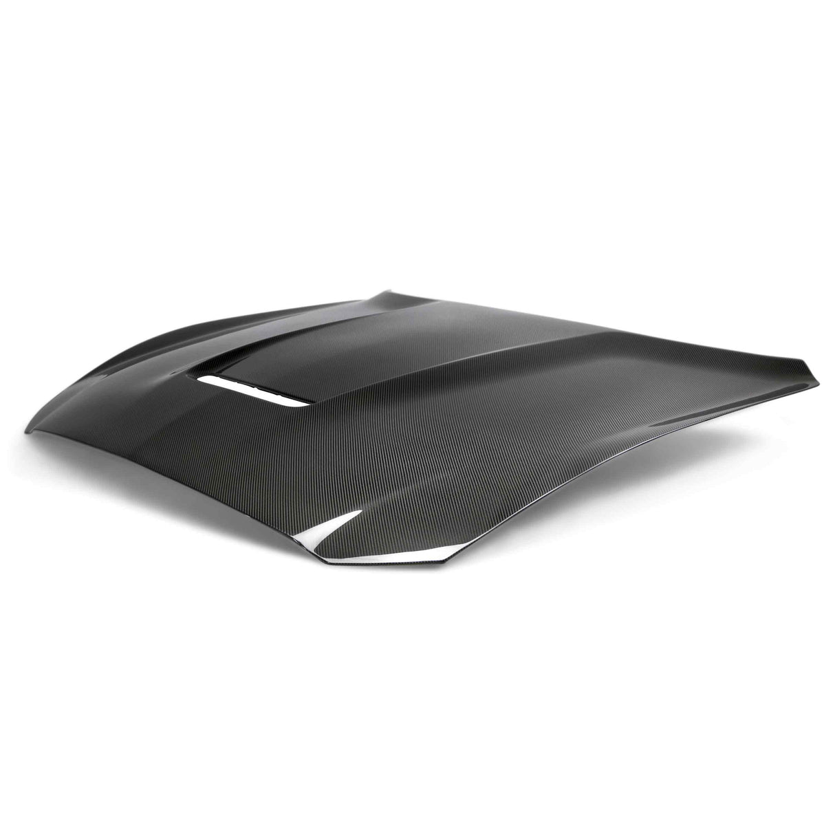 Capó de fibra de carbono de doble cara para Ford Mustang Shelby GT350 2015-2020