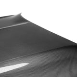 Capó de fibra de carbono de doble cara para Ford Mustang Shelby GT350 2015-2020