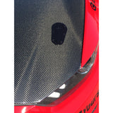 Capó de fibra de carbono de doble cara para Ford Mustang Shelby GT350 2015-2020