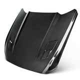 2015–2017 Ford Mustang Type-OE (GT Style w/ Hood Vents) Double-Sided Carbon Fiber Hood