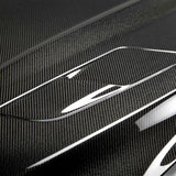2015–2017 Ford Mustang Type-OE (GT Style w/ Hood Vents) Double-Sided Carbon Fiber Hood