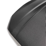 2018–2023 Ford Mustang Type-CJ Double-Sided Carbon Fiber 4" Cowl Hood