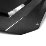 2018–2023 Ford Mustang Type-SN Double-Sided Carbon Fiber Hood