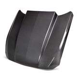 2024–2025 Ford Mustang Type-CJ Double-Sided Carbon Fiber Cowl Hood