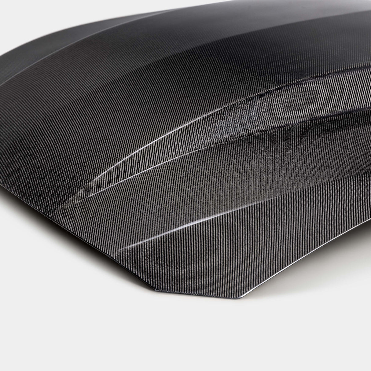 2024–2025 Ford Mustang Type-CJ Double-Sided Carbon Fiber Cowl Hood
