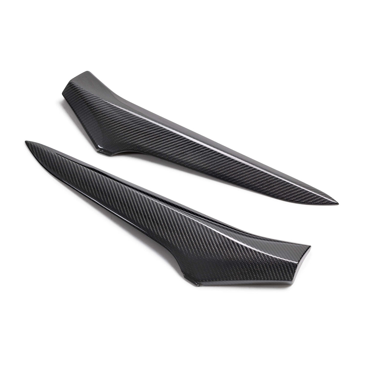 2023–2024 Chevrolet Corvette C8 Z06 Carbon Fiber Side Scoop Trim (Pair)