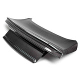 Tapa de la cajuela de fibra de carbono con alerón integrado para Ford Mustang 2015-2023